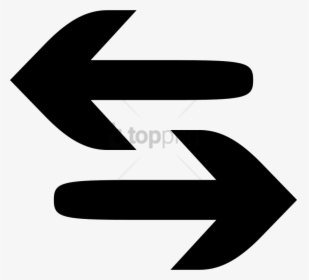 Arrow Symbol Png - Arrow Right And Left, Transparent Png, Transparent PNG
