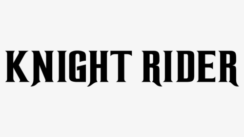 Knight Rider - Knight Rider Logo Png, Transparent Png, Transparent PNG