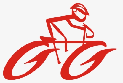 Cyclist On Bike Clip Arts - Racing Bicycle Clip Art, HD Png Download, Transparent PNG