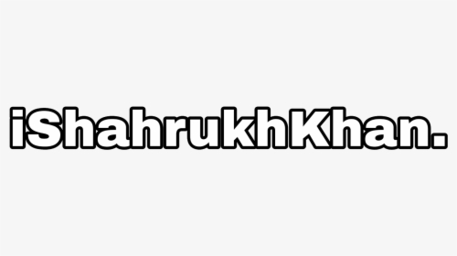 I Shahrukh Khan - Calligraphy, HD Png Download, Transparent PNG