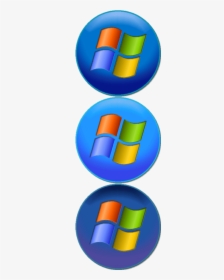 Windows 7 Start Orb Icon, HD Png Download, Transparent PNG