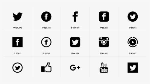 Social Icons White Png - Instagram, Transparent Png, Transparent PNG