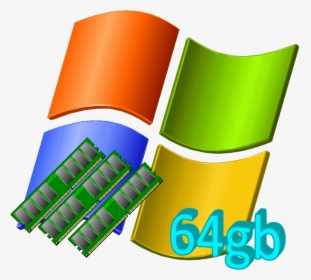 Windows Xp 32-bit X86 64gb Ram Patch - Transparent Background Windows Xp Logo, HD Png Download, Transparent PNG