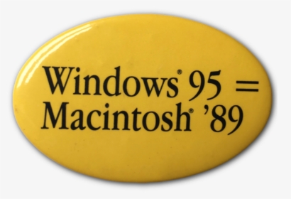 Win 95 Mac 89 Button - Circle, HD Png Download, Transparent PNG