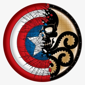 Captain America Hydra Shield, HD Png Download, Transparent PNG