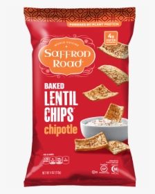 Saffron Road Baked Lentil Chips Sea Salt, HD Png Download, Transparent PNG
