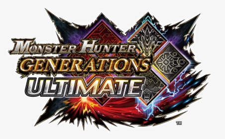 Monster Hunter Generations Ultimate - Mh Generations Ultimate Logo, HD Png Download, Transparent PNG