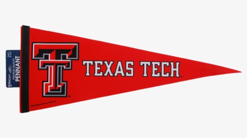 Red Pennant Double T / Texas Tech - Texas Tech Pennant Flags, HD Png Download, Transparent PNG
