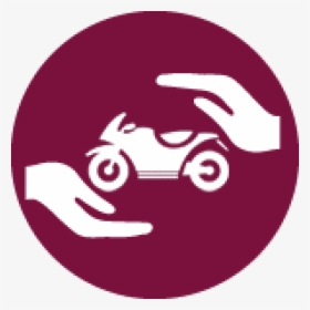 Motorcycle Gap Cover Icon - Bike Insurance Icon Png, Transparent Png, Transparent PNG