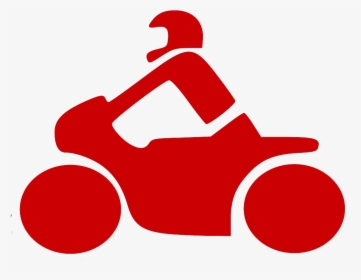 Biker Icon Clipart , Png Download - Motorcycle Clip Art, Transparent Png, Transparent PNG