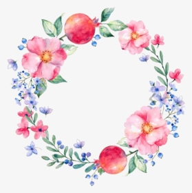 Hand Painted Flower Design - Flower Background Design, HD Png Download, Transparent PNG
