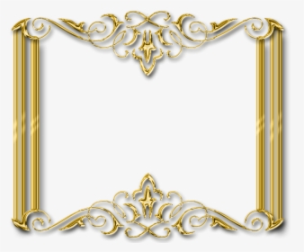 Frame Gold Transparent Png Pictures - High Resolution Gold Frame Png, Png Download, Transparent PNG