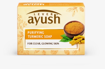 Ayush Purifying Turmeric Soap, HD Png Download, Transparent PNG