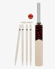 Cricket Bat And Ball Png - Gm Mana Cricket Set, Transparent Png, Transparent PNG