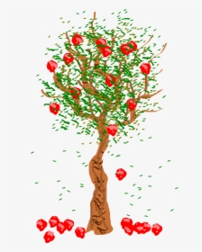 Fruits Falling From Tree, HD Png Download, Transparent PNG