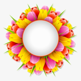 Flower Cartoon Greeting Card Png Image Free Download - Greeting Card With Photo Png, Transparent Png, Transparent PNG