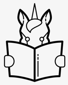 1600 X 1600 - Puppy Reading A Book Clipart Black And White, HD Png Download, Transparent PNG