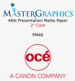 Océ 46lb Inkjet Presentation Matte Paper      Data - Circle, HD Png Download, Transparent PNG