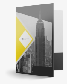 Matte Finish Presentation Folders - Skyscraper, HD Png Download, Transparent PNG