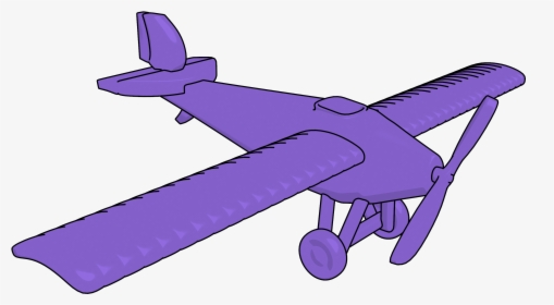Monoplane V1 Plane Clipart Png - Airplane, Transparent Png, Transparent PNG