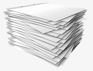 Paper Clipart Paper Pile - Stack Of Papers Png, Transparent Png, Transparent PNG