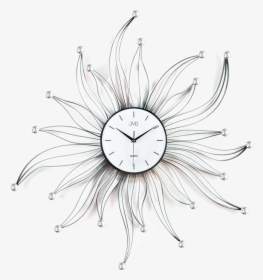 Wall Clock Jvd Design Hj05 - Wall Watch Sketch, HD Png Download, Transparent PNG