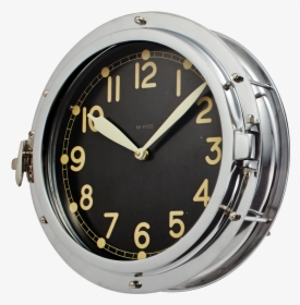Airship Wall Clock Aluminum - Clock, HD Png Download, Transparent PNG