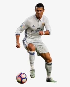 Cristiano Ronaldo Png Running With A Ball Png Clipart - Cristiano Ronaldo Clipart, Transparent Png, Transparent PNG