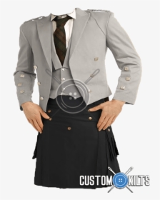 Casual Prince Charlie Kilt Outfit, HD Png Download, Transparent PNG