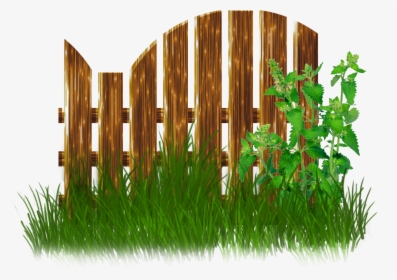 Transparent Fence Clipart - Garden Fence Png, Png Download, Transparent PNG