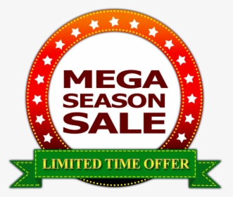 Mega Season Sale Limited Time Offer Png Picture - Bumper Offer Logo Png, Transparent Png, Transparent PNG
