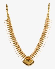 Traditional Kerala Jewellery - 2 Pavan Gold Necklaces, HD Png Download, Transparent PNG