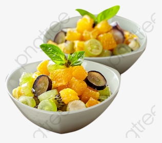 Salad Bowl Of Fruit Salad, Fruit Clipart, White Porcelain - Fruit Salad Bowl Png, Transparent Png, Transparent PNG