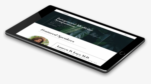 Tablet Website Example - Iphone, HD Png Download, Transparent PNG