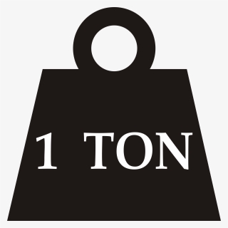 1 Ton Weight, HD Png Download, Transparent PNG