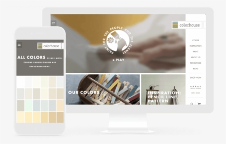 Colorhouse Ecommerce Web Design - Web Design E Commerce, HD Png Download, Transparent PNG