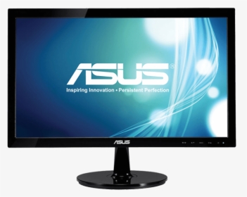 5 , Hd 1600 X 900 Widescreen Led, 5ms, Black Lcd Monitor - Monitor Asus Vs207, HD Png Download, Transparent PNG