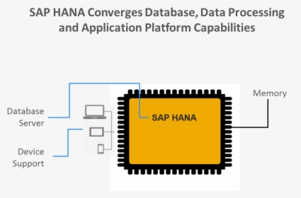 The Sap Hana In Memory Database Lets Organizations - Sap Dp Agent Architecture, HD Png Download, Transparent PNG