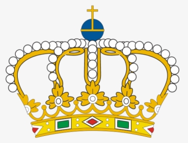Coroa Real Fechada - Kingdom Of Portugal Flag, HD Png Download, Transparent PNG