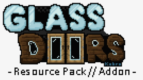 Transparent Door Texture Png - Minecraft 1.14 Resource Pack 16x, Png Download, Transparent PNG