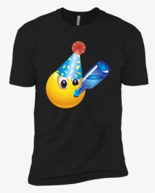 Merry Christmas And Happy New Year-funny Emoji T Shirt - Stone Cold Fuck Fear Png, Transparent Png, Transparent PNG