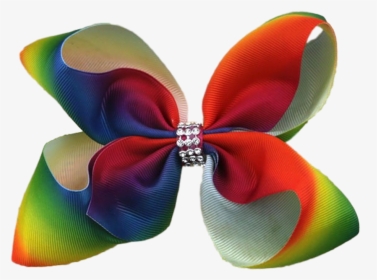 Hareena Hair Bow- Rhinestone Rainbow - Butterfly, HD Png Download, Transparent PNG