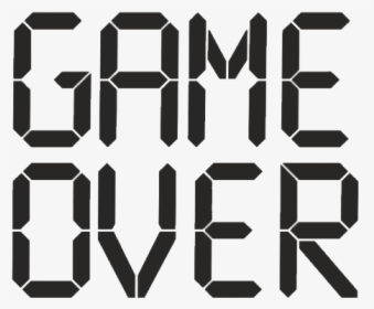 Game Over Png - Illustration, Transparent Png, Transparent PNG