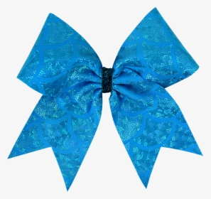 Turquoise Blue Mermaid I Love Cheer® Hair Bow , Png - Hair Bow Transparent Background, Png Download, Transparent PNG