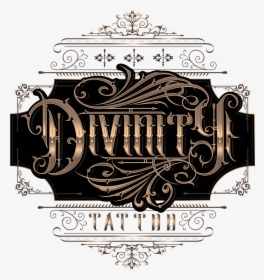 Clip Art Divinity - Destiny Tattoo Script Letters, HD Png Download, Transparent PNG