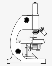 Vector Clip Art Of Of A Simple Microscope, HD Png Download, Transparent PNG