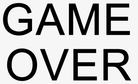 Game Over Png - Invisible Man Ralph Ellison, Transparent Png, Transparent PNG