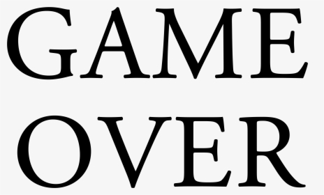 Game Over Png - Forever Living Products, Transparent Png, Transparent PNG