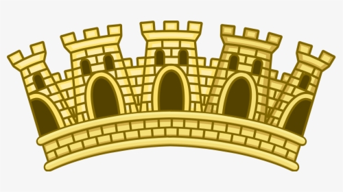 Heraldic Mural Crown, HD Png Download, Transparent PNG