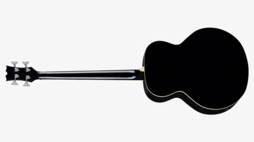 Guitar Acoustic Clipart Bass Black And Transparent - Bass Guitar, HD Png Download, Transparent PNG